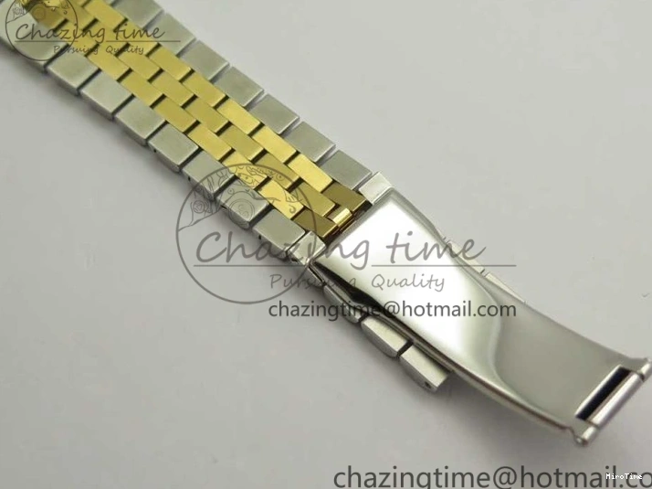 MiroTime 0801 DateJust 36 SS YG 116233 ARF 1:1 Best Edition 904L Steel Black Dial Stick Markers on Jubilee Bracelet SH3135 V EasyMatch 3261
